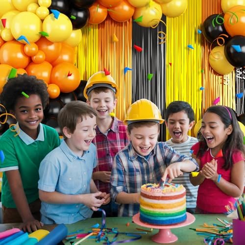 Construction Balloon Garland Arch Kit Birthday Party Decorations Supplies - Image 5