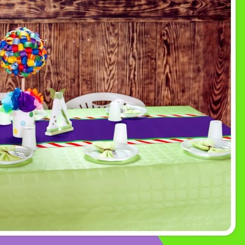4 Pcs Cartoon Story Table Runner Birthday Party Supplies, Vibrant - Image 6