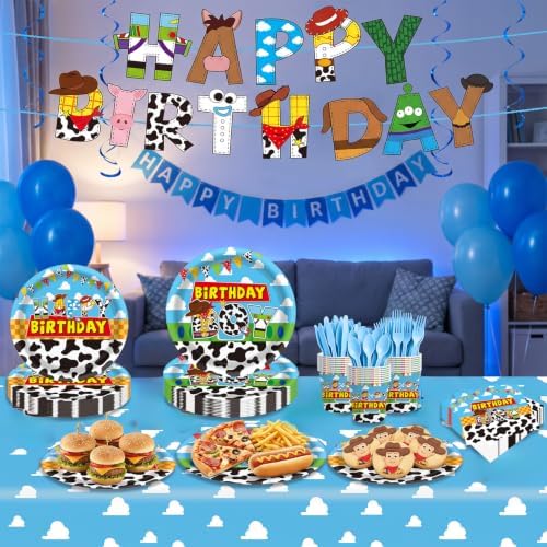 170Pcs Toy Birthday Party Decorations for 24 Guests, All-in-One - Image 6