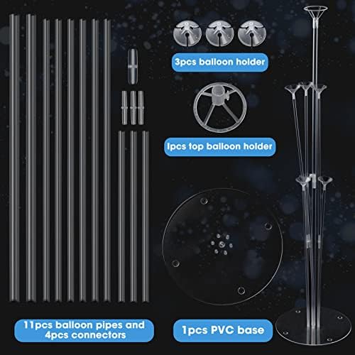 Voircoloria Balloon Stand Kits for Table Birthday Party Decorations,30 Sets - Image 2
