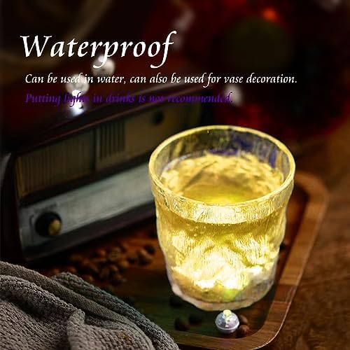 50pcs Balloon Lights Mini LED Lights Round Long Standby Time Ball Lamps for Paper Lantern Birthday Party Christmas Halloween Decoration Warm White Plastic Waterproof - Image 3