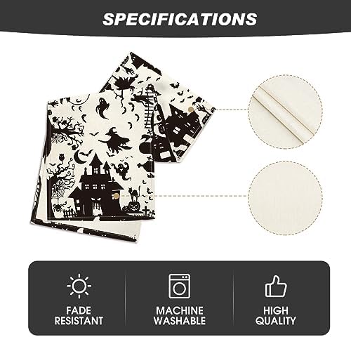 Artoid Mode 210 GSM Halloween Table Runner Home Party Decor 13x90 Inch - Image 5