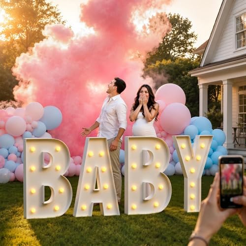 Imprsv Marquee Letters 3FT Large Light Up Letters O Hoco Party Decorations - Image 5