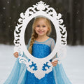 Aurelema Snowflake Princess Mirror Photo Booth Props 15 x 23 Inches by Aurelema