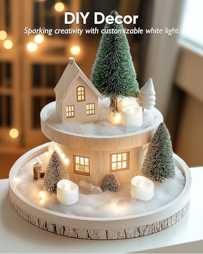 Homemory 12-Pack Flameless Tea Lights Candles Battery Operated, 200+ Hours - Image 2