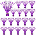Crowye 18 Pcs Purple Foil Spray Centerpiece Table Decoration for Halloween by Crowye