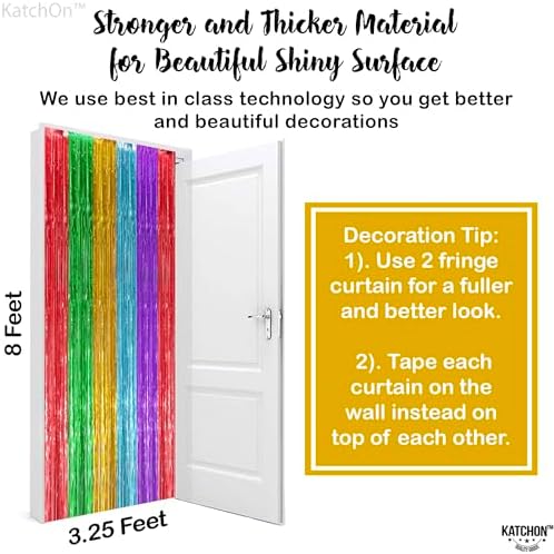 KatchOn Rainbow Streamers, Pack of 2 - Image 5