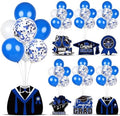 6 Sets 2026 Graduation Balloon Stand Kit for Table Decorations Class of 2026 Congrats Grad Table Centerpiece Grad Prom Themed Decoration for Grad School College Ceremonies Party Supplies by Unknown