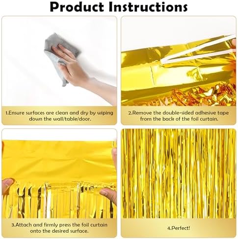 OHOME New Years Decorations 2027 - New Year Backdrop for Wall Door - New Years Eve Party Supplies - Happy New Year Decorations 2027 Eve Decorations - Image 3