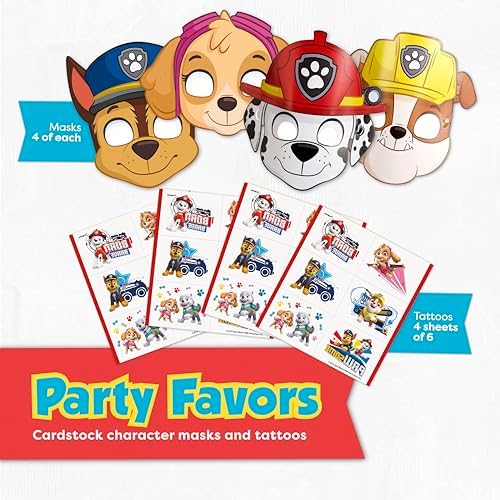 Paw Patrol Birthday Decorations and Party Supplies with Party Favors - Image 6