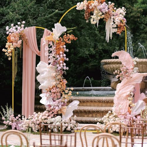 Wokceer Arch Backdrop Stand and Cover Set of 2, 7.2FT,6FT Arch with Cover - Image 6