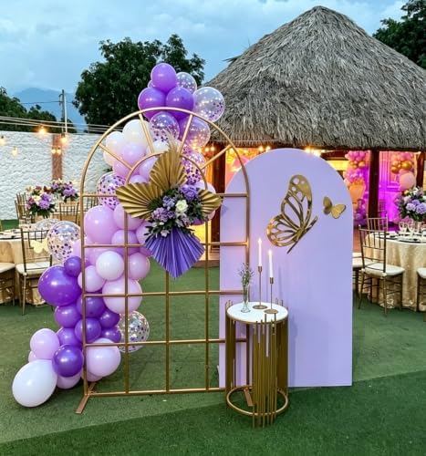 Purple Balloons 50pcs 12 Inch Light Pastel Dark Metallic Purple Balloons - Image 4