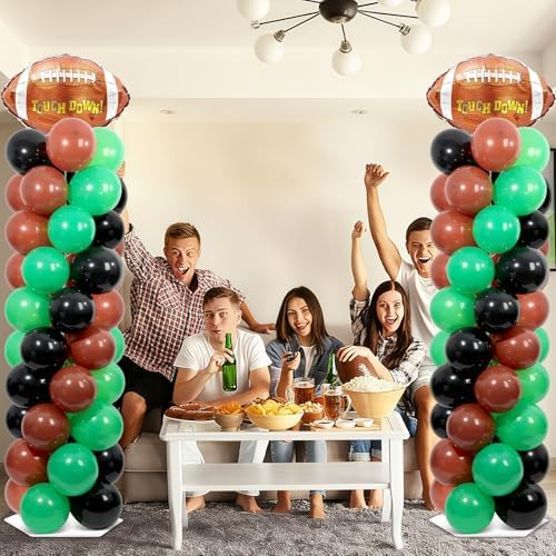 2 Sets Football Balloon Column Stand Kit Adjustable Football Balloon Decor - Image 6