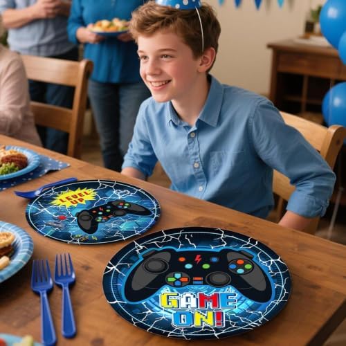 Gamer Birthday Party Decorations, All-in-One Set for 25 Guests - Image 6