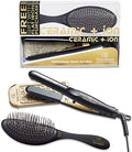 Olivia Garden Ceramic + Ion Pro Flat Iron - Dual Voltage, 11 Temps, 3D Floating Plates by Unknown