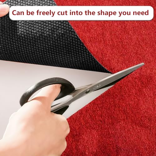 Red Carpet Runner Rug for Party and Event, Non-Slip TPR Rubber Backed Aisle Runway red Rug for Step, Proposal & Wedding Christmas Thanksgiving Decorations, Runway Rug for Prom(3 x 30ft, 450 GSM) - Image 5