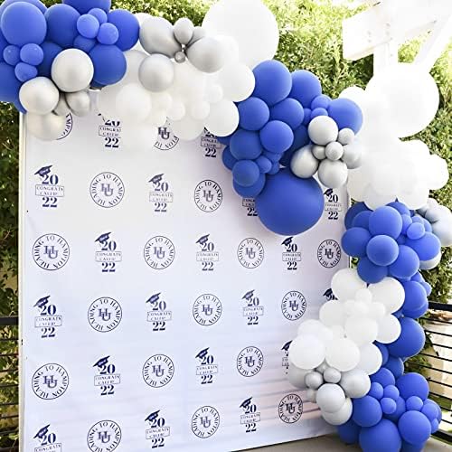 Voircoloria 105pcs Royal Blue Party Balloons, 12inch - Image 4