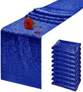 10 Packs 12 x 72 inches Royal Blue Sequin Table Runner by VHH