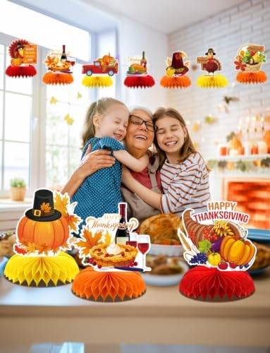 Thanksgiving Table Decorations, Fall Table Decorations for Autumn Harvest - Image 6