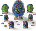 Amscan Table Centerpiece Kit (27 Pc Set) - High-Quality & Sturdy, Perfect Party Essential For Themed Parties & Events, TMNT: Mutant Mayhem by AmscanPartySupplies