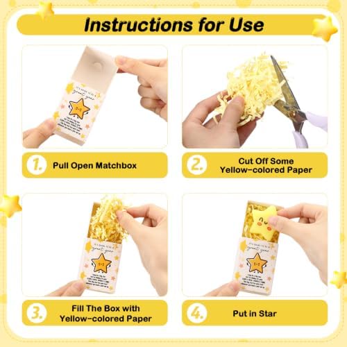 Wettarn 24 Sets Back to School Gift for Students Star Balls - Image 3