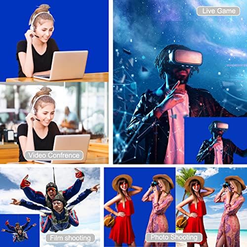 Aimosen 10X7 FT Royal Blue Screen Backdrop for Photography, Chromakey Blue Photo Background Curtain Seamless for Video Meeting Photoshoot Party - Image 6