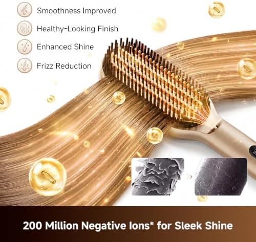 Dreame Voya Hair Straightener Brush, PTC Heating Straightening Comb - Image 6