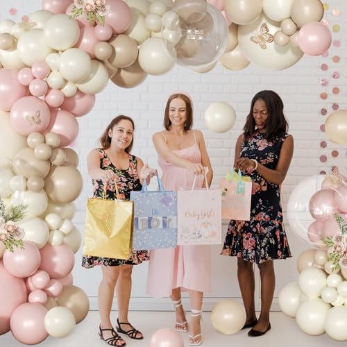 Dusty Pink Balloon Arch Kit for Birthday Decorations - Image 3