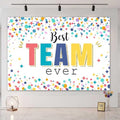 Best Team Ever Backdrop Office Decor 7x5 Ft by Printspree