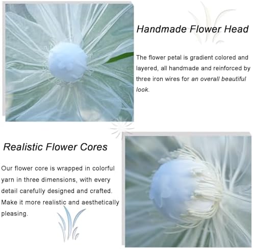 5.6 Ft Giant Flowers for Decoration, Big Artificial Silk Flower - Image 6