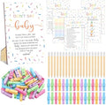 Patelai 322 Pcs Baby Shower Games Don't Say Baby Sign Clothespins Cards by Patelai