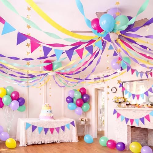 Frienda 14 Pcs Vibrant Party Decorations Set for Fancy Birthday Party - Image 4