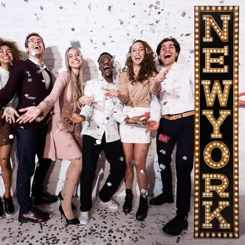 Colingmill 6.6 ft New York Marquee Column Cardboard Standup Cutout - Image 3
