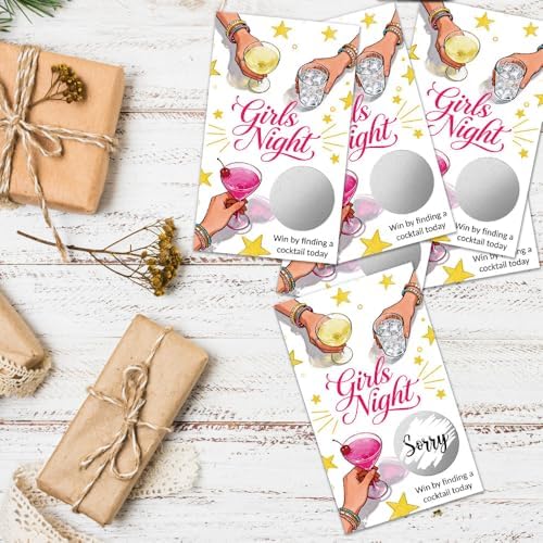 50 Pcs Girls Night Scratch off Game Cards for Bachelorette Party - Image 4