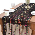 2 Pack Flower Table Runner Floral Daisy Fall Wedding Birthday Party Decor by Joanlody