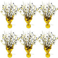FUBININA Birthday Table Centerpiece Party Decoration Foil Spray Centerpiece by FUBININA