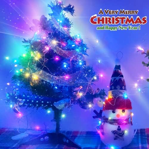 SmilingTown Christmas Fairy Lights Battery Operated-15 Packs 20 LED 6.6FT Silver Wire String Lights Firefly Starry Lights for DIY Custom Table Centerpiece Wedding Party Decoration (Multicolor2) - Image 2