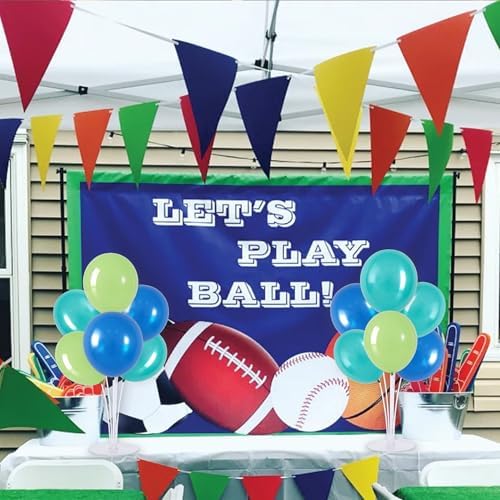TONIFUL 4 Set Blue Cyan Green Balloon Stand Balloon Centerpieces for Table - Image 4