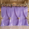 40x10ft Lavender Backdrop Curtain Panels for Parties - Wrinkle Free Polyester Photo Curtain Backdrop Wedding Back Drop Fabric Drapes for Party Decorations Background for Photography by WishCare