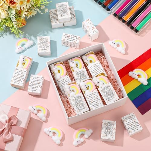 24 Sets Rainbow Positive Gifts You are Awesome Party Favors with Boxes - Image 5