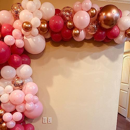 Dusty Rose Balloon 60 Packs 12 Inch Retro Pink Balloon - Image 5