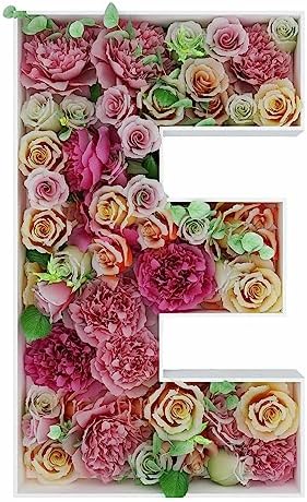 2FT DIY Mosaic Balloon Letter E Frame, Fillable Party Backdrop Decor by JW+Passion+-+Premium+Quality%2C+Made+With+Passion