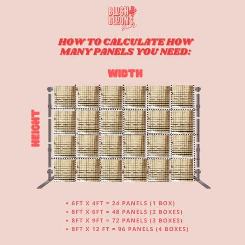 24 Sequin Panels for Shimmer Wall - New Interlocking Design | Shimmer Wall, Party Backdrop, Events, and Advertising Signs (Light Gold) - Image 4