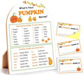 Pumpkin Game for Holiday Party Decor, What's Your Pumpkin Name Game by Unknown