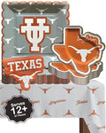 University of Texas Longhorns Party Decorations with Plates & Napkins 37 Pc by PartyKandyDecorGifts