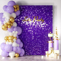 COKAOBE LiteGrid Series Shimmer Wall Backdrop - 24Pcs Purple by COKAOBE