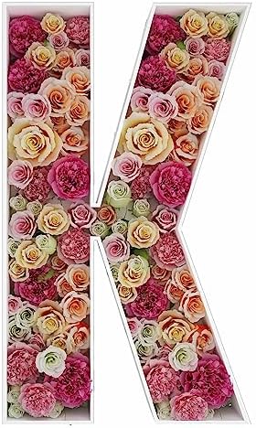 2FT DIY Mosaic Balloon Letter K Frame, Fillable Party Backdrop Decor by JW+Passion+-+Premium+Quality%2C+Made+With+Passion