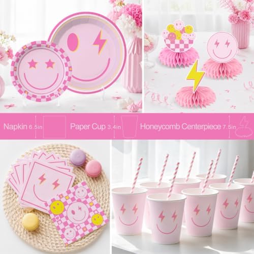 Smiley Face Birthday Decorations, Serves 20 Guests - Image 5