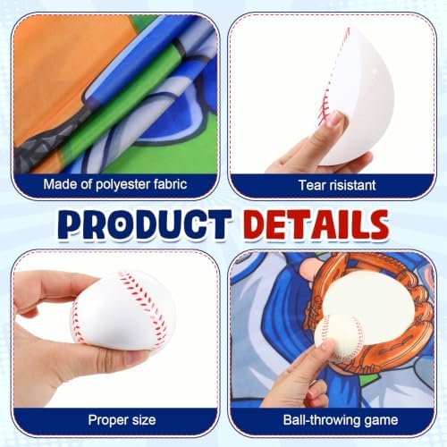 Mixweer Halloween Baseball Trunk or Treat Car Decorations Kits - Image 3