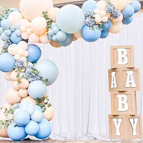 MEETSKY White Backdrop Curtains for Wedding Parties,10x8 FT White Curtains - Image 5